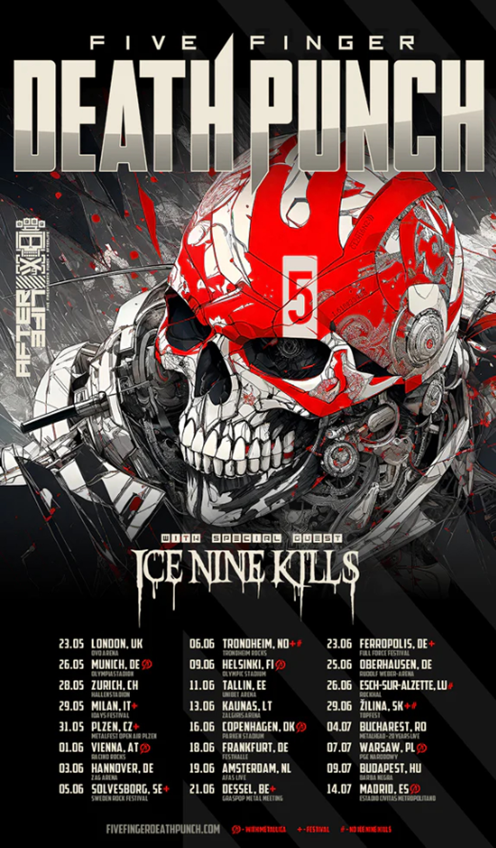 Five Finger Death Punch Tour 2024: Unleashing the Power!
